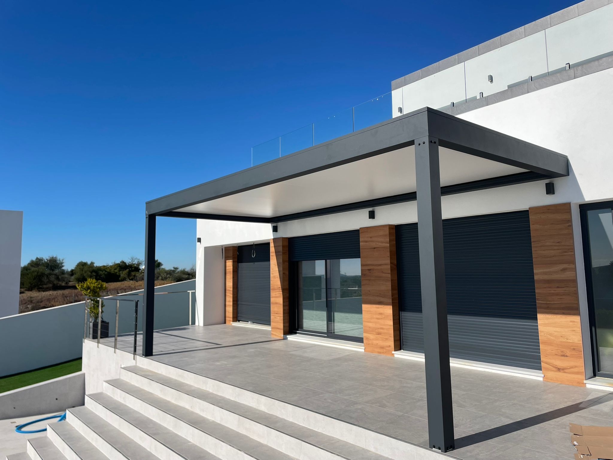Pergola na terasi