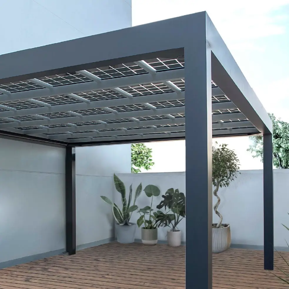 Pergola — montaža